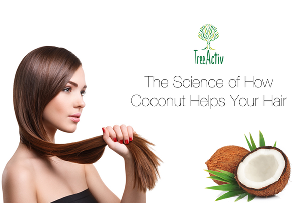 Coconut has benefits for the hair