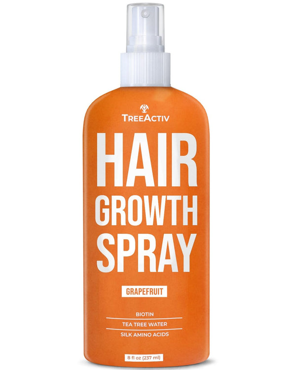 TreeActiv Hair Growth Daily Nourishing Spray with Biotin and Argan Oil - 8 oz, For Fuller Hair For Women and Men, 2000+ Spray