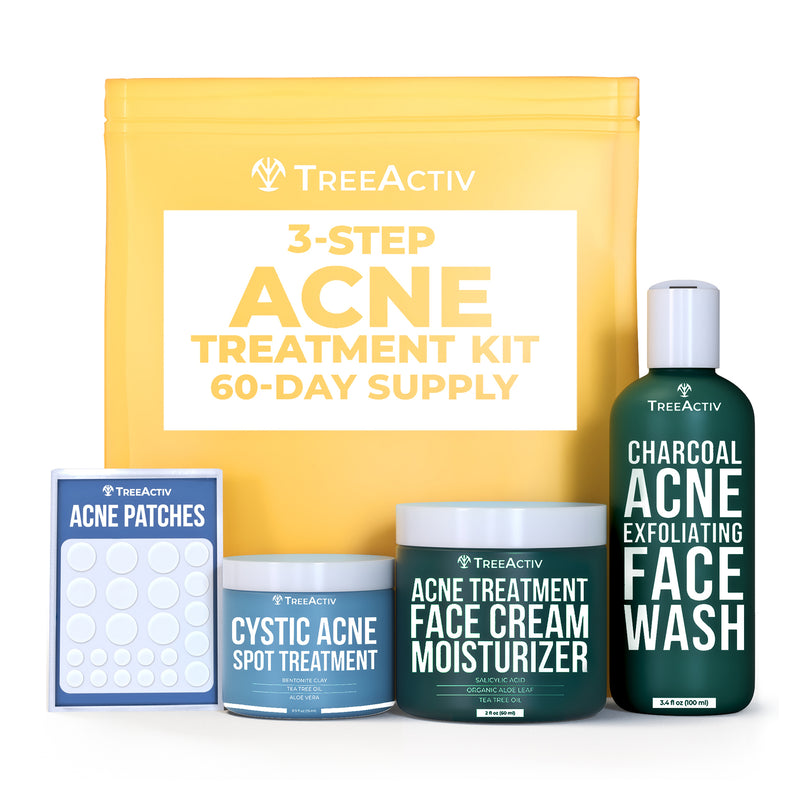 TreeActiv 3-Step Acne Treatment Kit