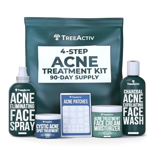TreeActiv 4-Step Acne Treatment Kit