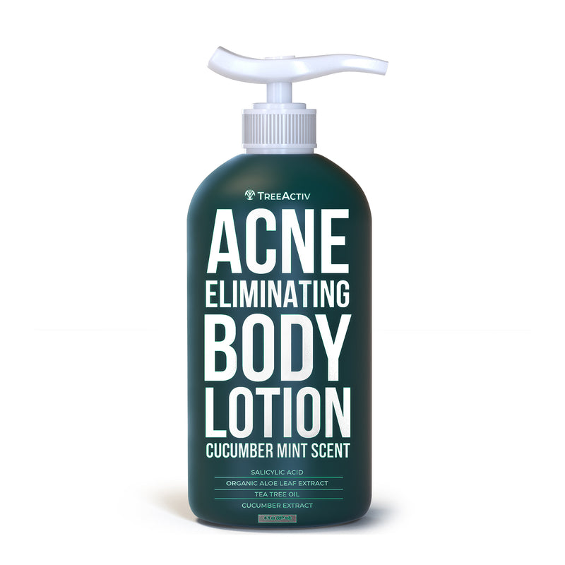 Acne Eliminating Body Lotion, Cucumber Mint
