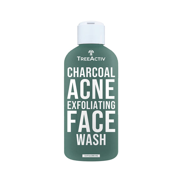 TreeActiv Charcoal Acne Exfoliating Face Wash