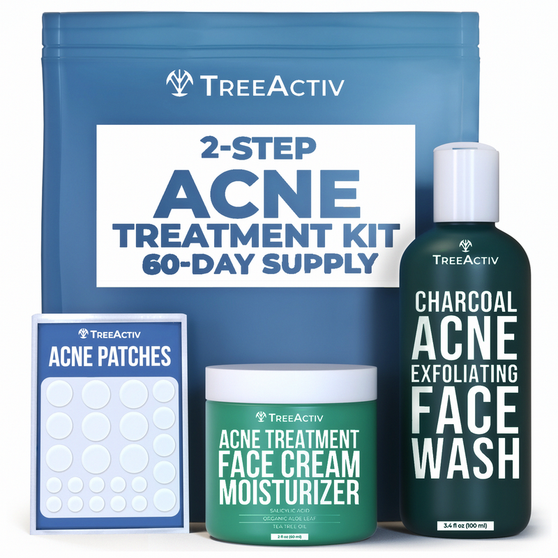 TreeActiv 2-Step Acne Treatment Kit