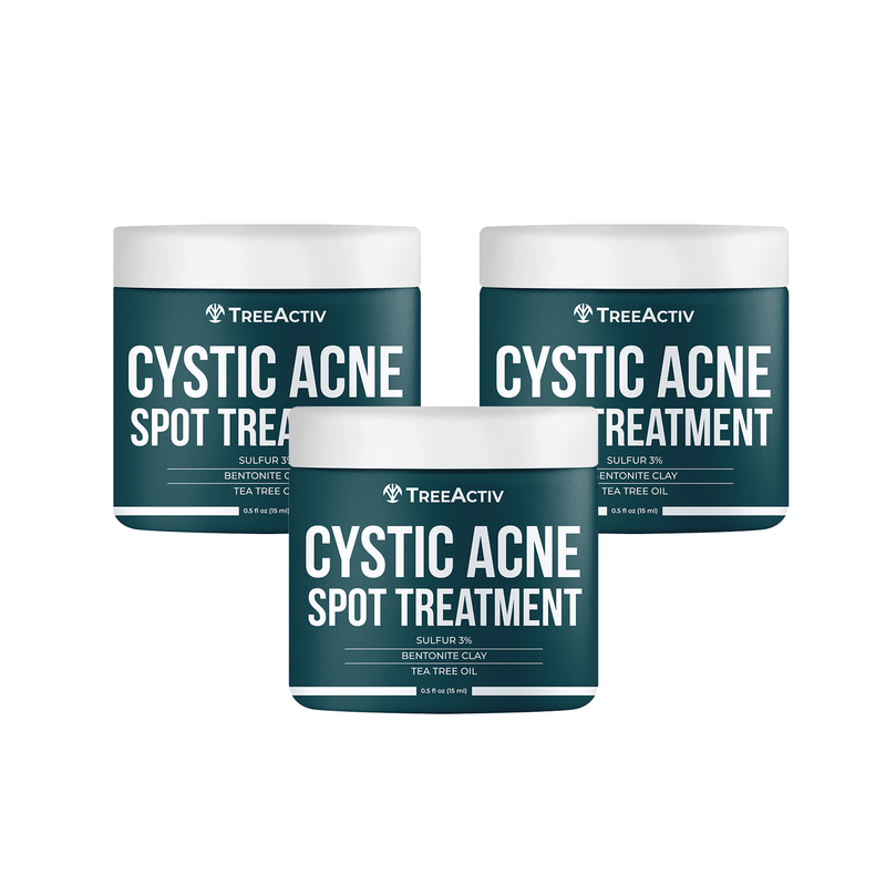 Cystic acne spot treatment 3 Jars